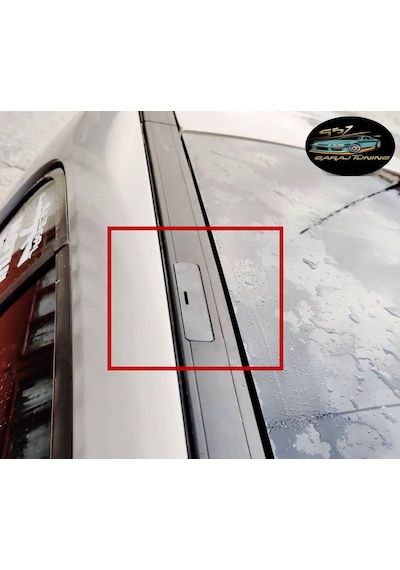 Renault Megane 2 Sanruflu Tavan Çıtası Kapağı 2 Adet