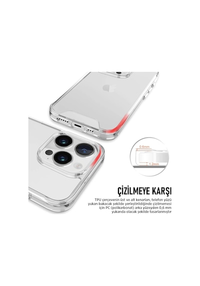 Bix Apple Uyumlu iPhone 14 Pro Max Nebula Aqua Transparan Ultra Şeffaf Kılıf Çizilmeye Dayanıklı Tam Kapsamlı Koruma Şeffaf Bix Apple Uyumlu iPhone 14 Pro Max Nebula Aqua Transparan Ultra Şeffaf Kılıf Çizilmeye Dayanıklı Tam Kapsamlı Koruma Şeffaf