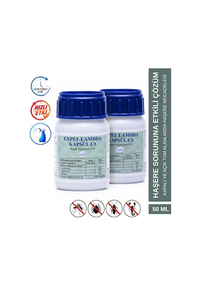 Expel Lambda Kapsül CS 2 x 50 ML