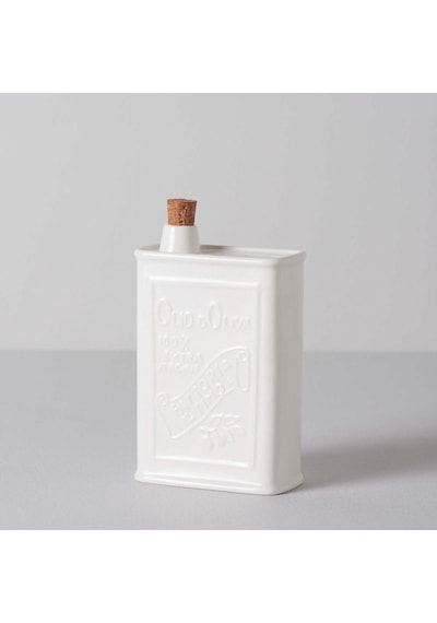 Linens Oliva Porselen 500 Ml Yağdanlık Yeşil