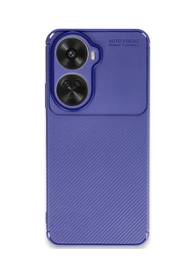 Uryport Huawei Nova 12 Se Kılıf Auto Focus Karbon Kapak - Lacivert