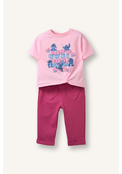 Defacto Dısney Lılo & Stıtch 2li Takım Kız Bebek H0640a526sppn171 Pembe-pn171