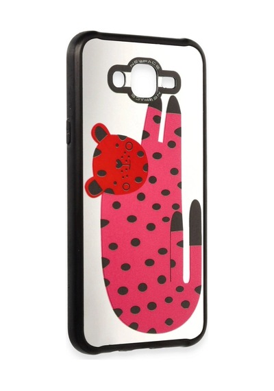 Newface Samsung Galaxy J7 Kılıf Mirror Desenli Kapak - Mirror - 12