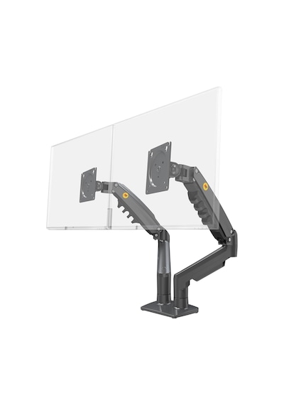 North Bayou Nb F160 Gazlı Yaylı Çift Kollu Monitör Tutucu 10"-27"