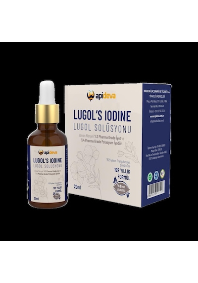 Apideva Yüzde 2 Lugol Solüsyonu 20 Ml