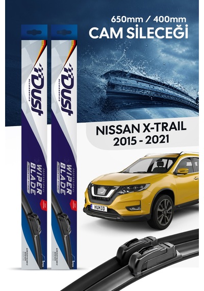 Nissan X-trail Silecek Takımı 2015-2021 Uyumlu 650mm/400mm