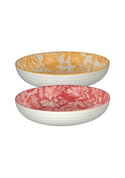 Lucky Art Aurea 2'li Seramık Derın Tabak Set 22cm