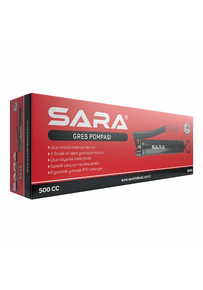 Sara Profesyonel El Tipi Gres Pompası - 500 Cc S545