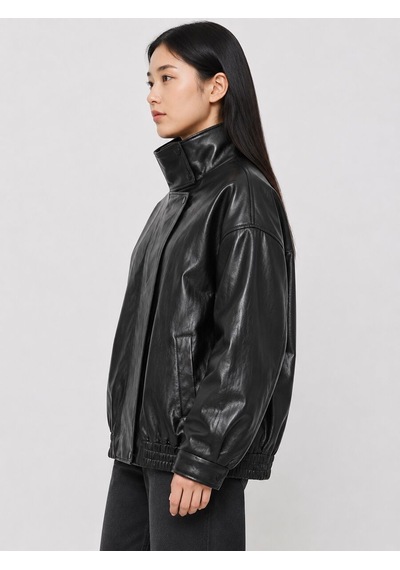 Loft Oversize Kadın Mont Pu Lf2043973 Q1.v1 Siyah