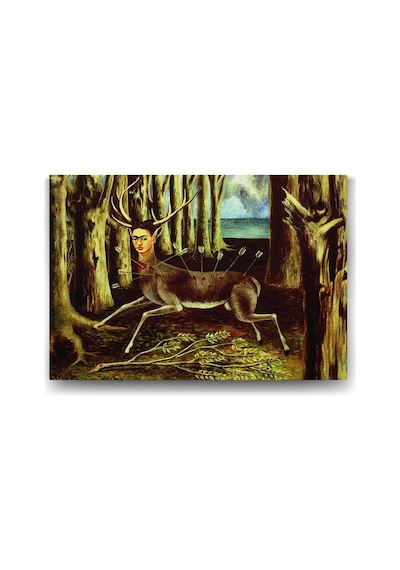 The Wounded Deer Tablosu - 75x50cm