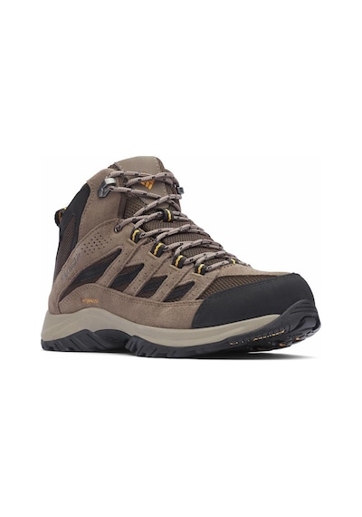 Columbia Crestwood Mid Waterproof Erkek Kısa Bot-7332 Kahverengi