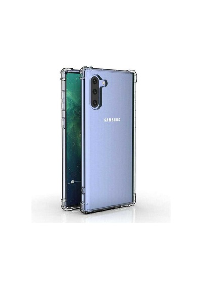 Galaxy Note 10 Kılıf Zore Nitro Anti Shock Silikon Renksiz