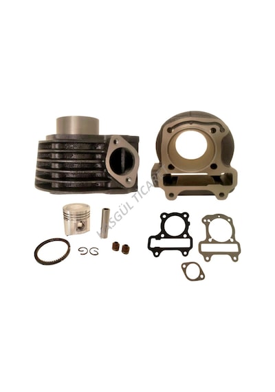 Hsgl Motorsiklet Activa Silindir Döküm Komple 50mm Alüminyum Atg Sekman Honda Activa Silindir Piston Sekman Conta Takım 51004