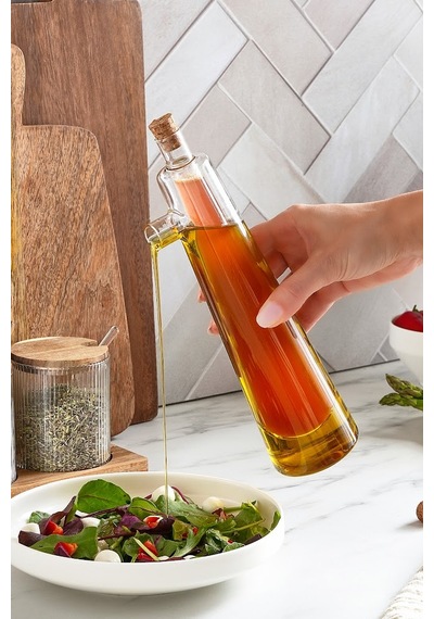 Karaca Sierra Cam Yağdanlık Ve Sirkelik 220 Ml Şeffaf