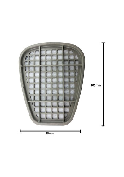 6055 A2 Gaz Ve Buhar Maske Filtresi - 1 Çift