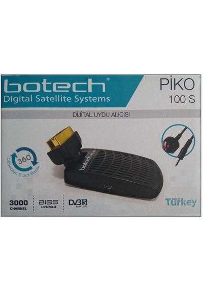 Botech Piko 100S Dijital Uydu Alıcısı Skart Tipi Uydu Alıcı