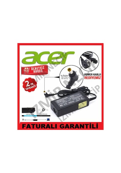 Adaptör Şarj Aleti Acer Uyumlu 19 V 4.74A Laptop Leptop Eyzır