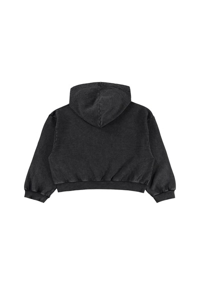 Civil Girls Kapisonlu 10-13 Yaş Sweatshirt - Gri Antrasit