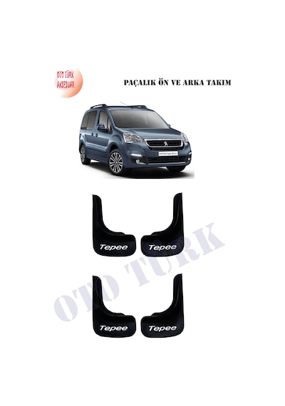 Peugeot Partner Tepee Ön-arka Takım Paçalık Tozluk Çamurluk N11.9993