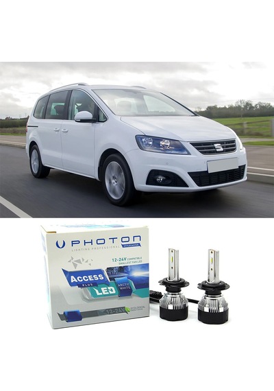 Seat Alhambra Kısa Far Ampulü H7 Access Yeni Seri Beyaz 2010-2020