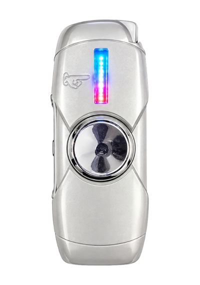Hunter Tek Torch Pürmüz Beyaz I Love You Design Metal Puro Çakmağı & Stres Çarkı Ack074