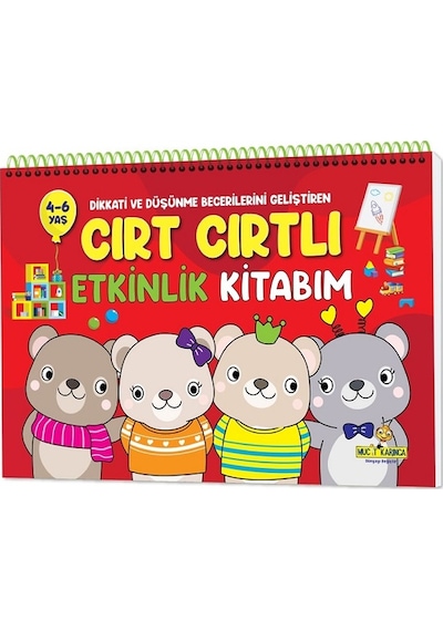 Cırt Cırtlı Kitap Okuma-yazmayı Öğreniyorum Yaz-sil 4-7 Yaş