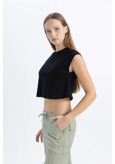 Defacto Coool Loose Fit Basıc Atlet C5338AX24SM Siyah