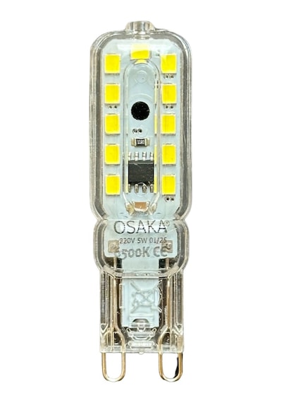 8 Adet Osaka 5w 6500k Beyaz Işık G9 Duylu Led Kapsül Ampul