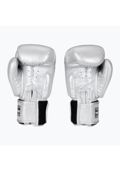 Twins Bgvl3-sv Boks Eldiveni Gri Deri Muay Thai Eldiveni Gümüş