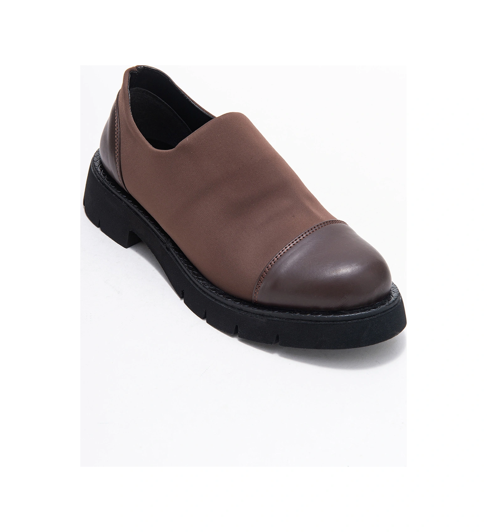 Luvishoes Luvi Shoes Panola Kahverengi Cilt Scuba Kadın Günlük Ayakkabı Kahverengi Deri