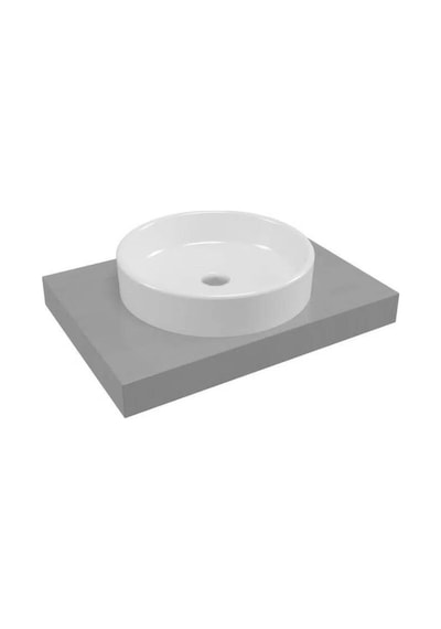 Serel Yuvarlak Çanak Lavabo 46 Cm - 2057dxs110h Diğer