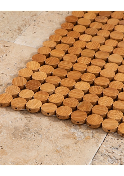 English Home Bamboo Bambu Duş Kaydırmazı Bej Bej