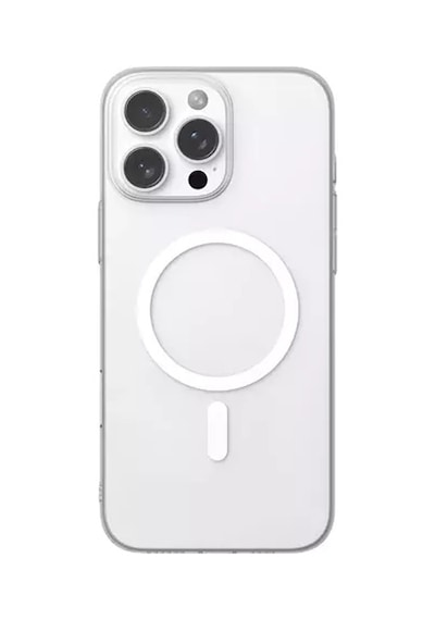 Apple Uyumlu iPhone 16 Pro Max  Kılıf M-safe Şarj Özellikli Arka Kapak Kapak Şeffaf