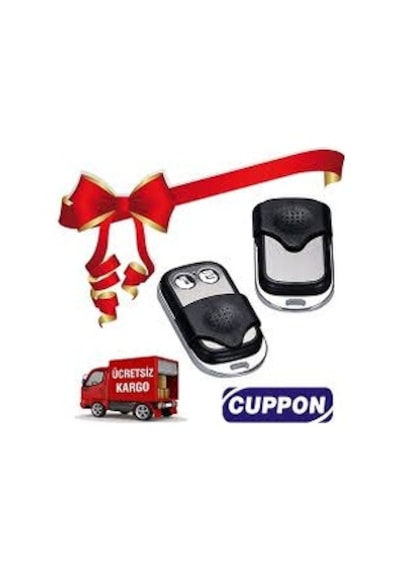 Cuppon Otomatik Kepenk Alıcı 2 Adet Kumanda Paket Panjur Garaj