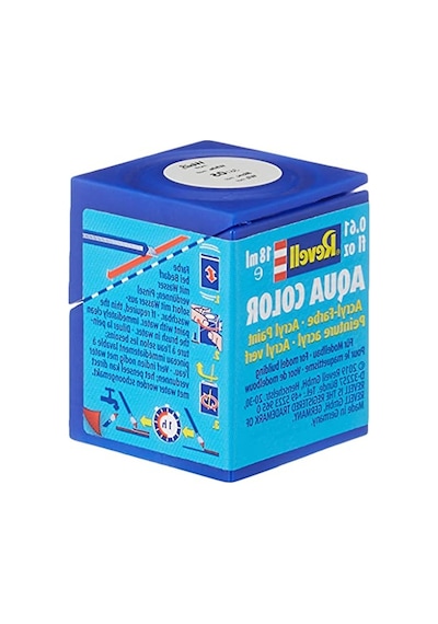 Beyaz Mat Su Bazlı Maket Boyası, 18 Ml 0,15 L