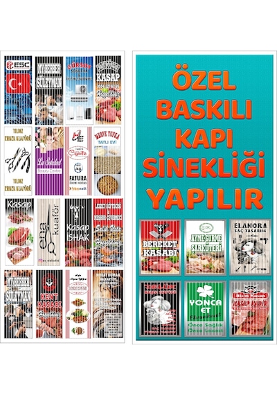 Mağaza Tipi Branda Kapı Sinekliği 100X200 Cm Mağaza Tipi Branda Kapı Sinekliği 100X200 Cm