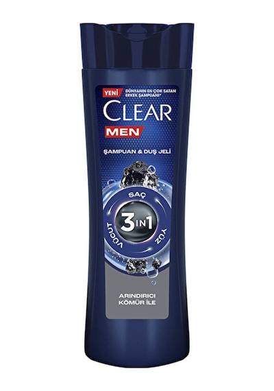Clear Men Arındırıcı Kömür 3in1 Şampuan 350 Ml
