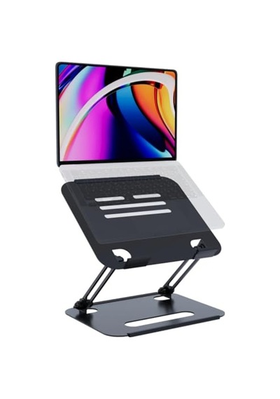Metal Yapıdaki Kolay Ayarlanır Laptop Standı İle Konforlu Çalışma 1
