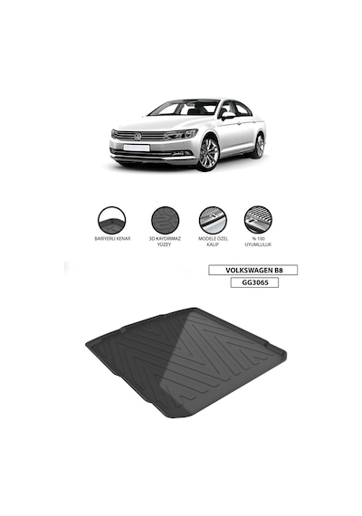 Volkswagen Passat B8 Bagaj Havuzu Garajx
