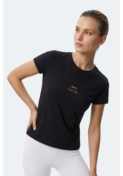 Slazenger Kosta Kadın Siyah Tişört