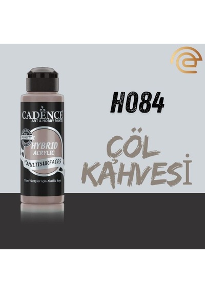 Cadence Hybrid Multisurface Akrilik Boya 120 Ml H084 Çöl Kahvesi