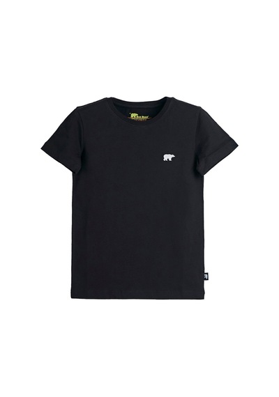 Bad Bear Solid Siyah Basic Çocuk Tişört Siyah