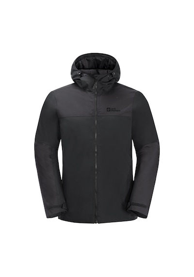 Jack Wolfskin Jasper Insulated Waterproof Erkek Outdoor Montu Siy