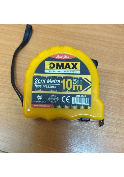 Dmax Dmx-4748 Şerit Metre 10 Metre 10x25 Mm 10 M