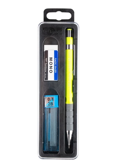 Tombow Sh-300 Grip Set Versatil Kalem 0.7 Mm - Neon Sarı