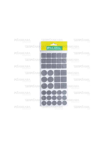 Pacific Gri Yapışkanlı Karma Eva 20x20, 25x25 Ø 20mm,ø 25mm