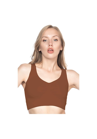 Kahve Mı Emay 4001 Soft Sporcu Büstiyer Kahve
