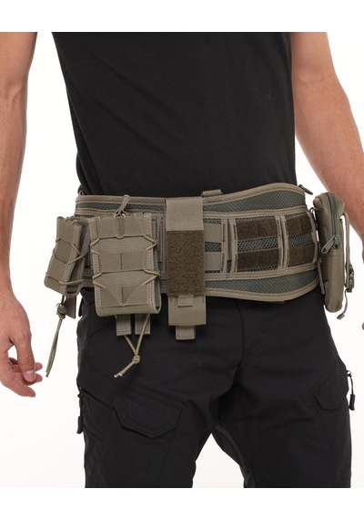 Terrien Özel Üretim Dağcılık Kamp Operasyon Single Sword Molle Kemer Çok Renkli