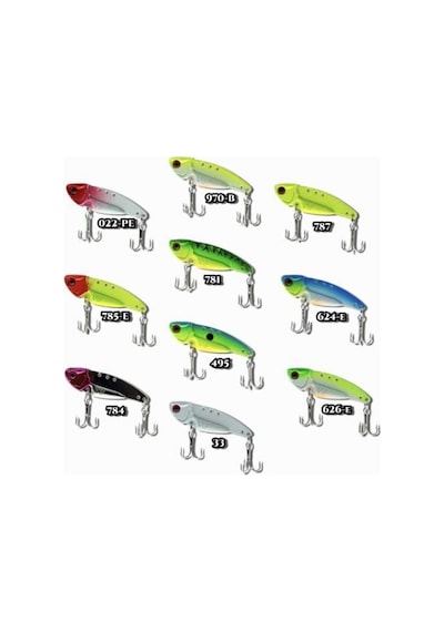 Bauer Zinc Metal 9 Gr 5Cm Vibrasyon Spin Maket Yem