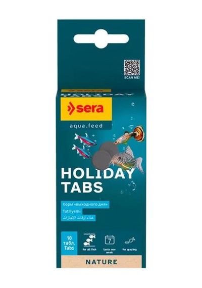 Sera Holiday Tabs Tatil Yemi 10 Tablet 21 Gr